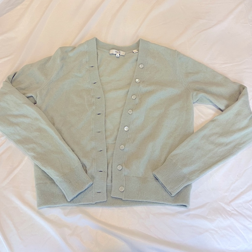 Mint Vince Cashmere Cardigan